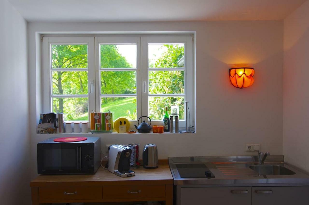 Ferienhaus Im Fachwerkhof 'Haus In Bewegung' Seelscheid エクステリア 写真